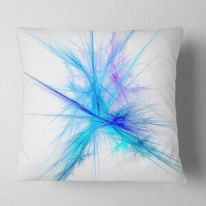 8453 Designart Criss Cross Spectrum of Light' Abstract Throw Living Room